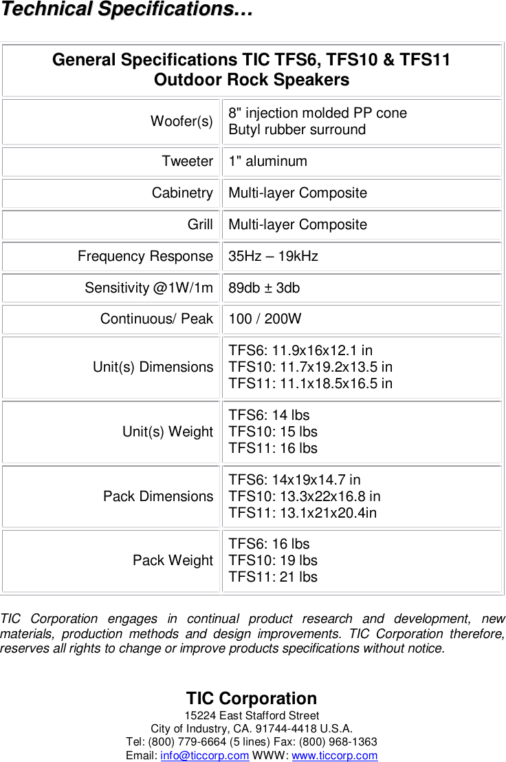 Page 10 of 10 - Tic Tic-Terra-Forms-Tfs6-Users-Manual- Instructions  Tic-terra-forms-tfs6-users-manual
