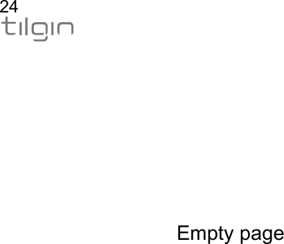 24              Empty page   