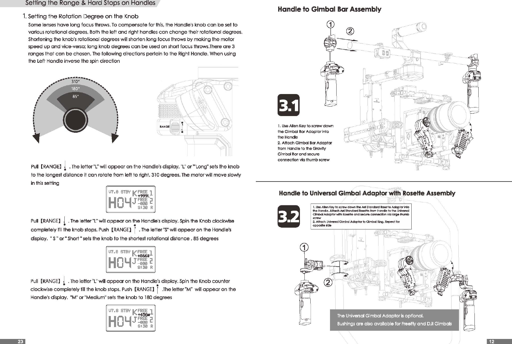 Page 13 of Tilta Technology HANDLES Nucleus-M Wireless Follow Focus System User Manual Manual