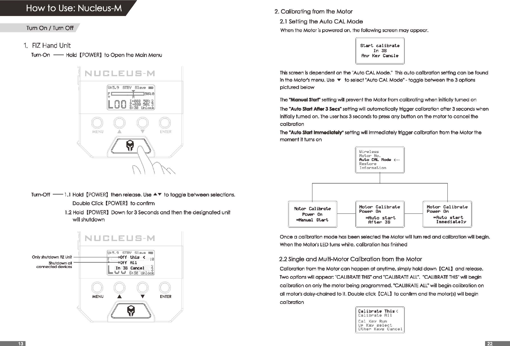 Page 14 of Tilta Technology HANDLES Nucleus-M Wireless Follow Focus System User Manual Manual
