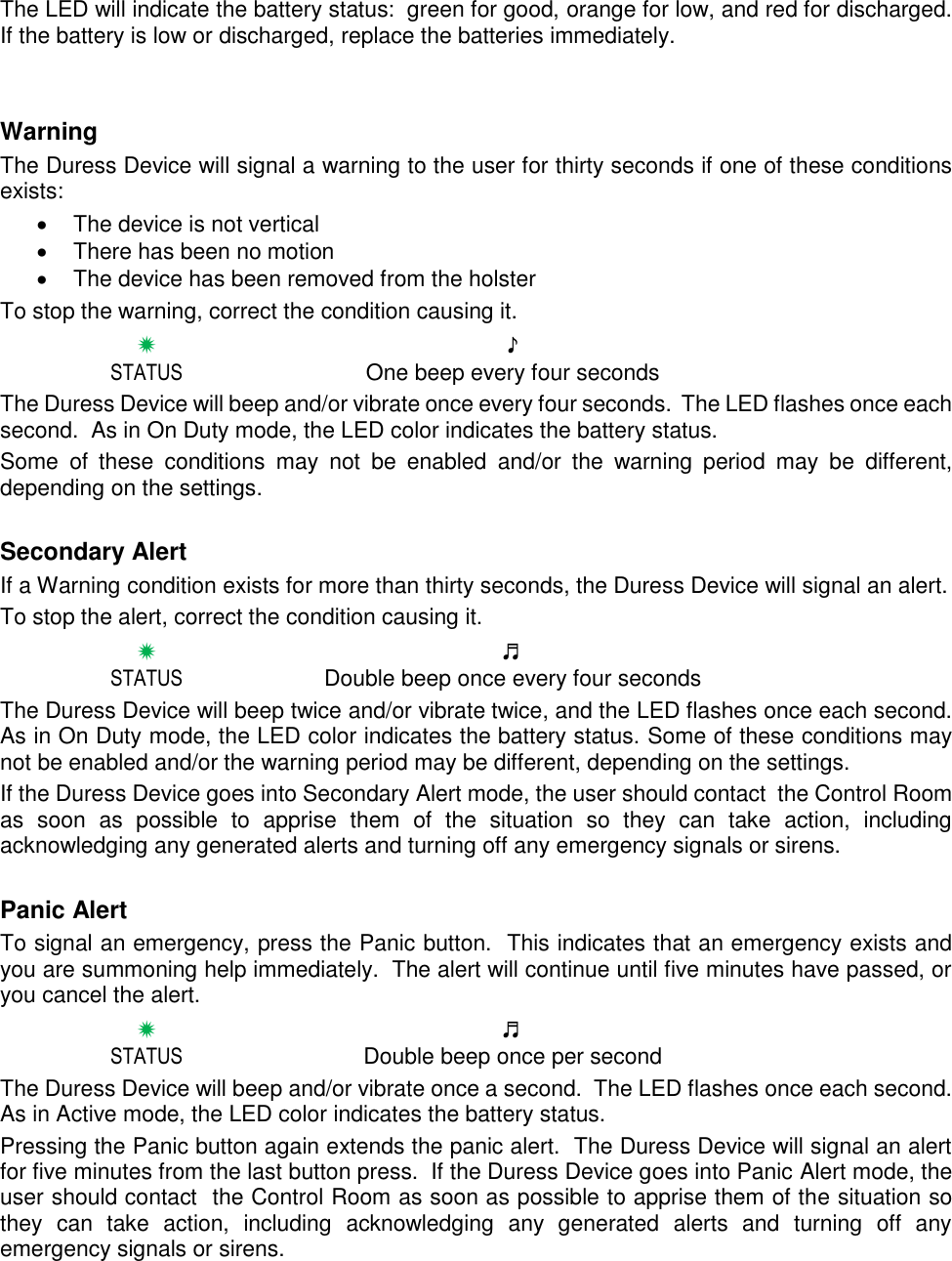 Page 3 of TimeKeeping Systems 0005 Radio Transmitter Only (Bluetooth Low Energy) User Manual