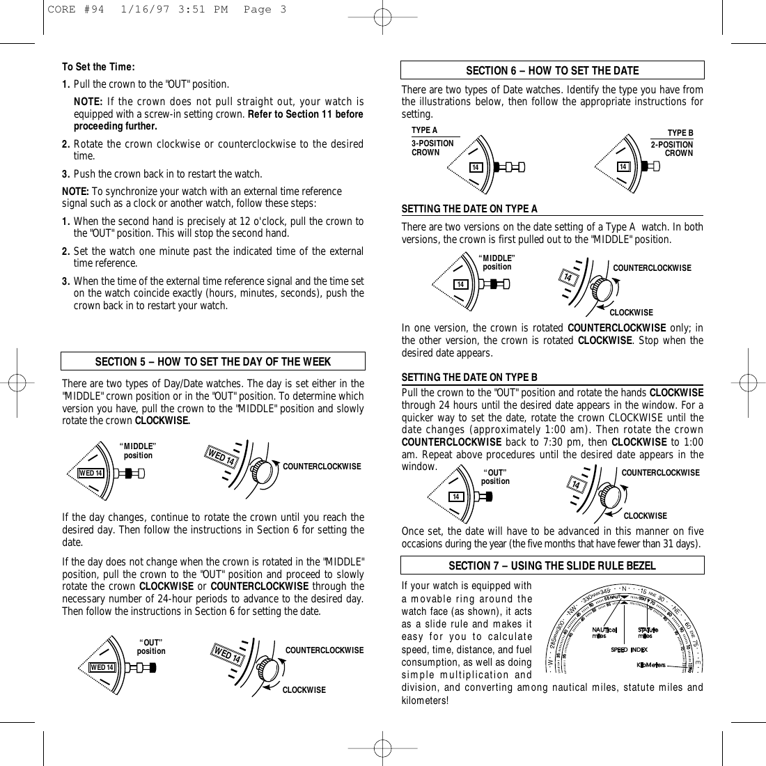 Page 2 of 5 - Timex Timex-94-Users-Manual-  Timex-94-users-manual