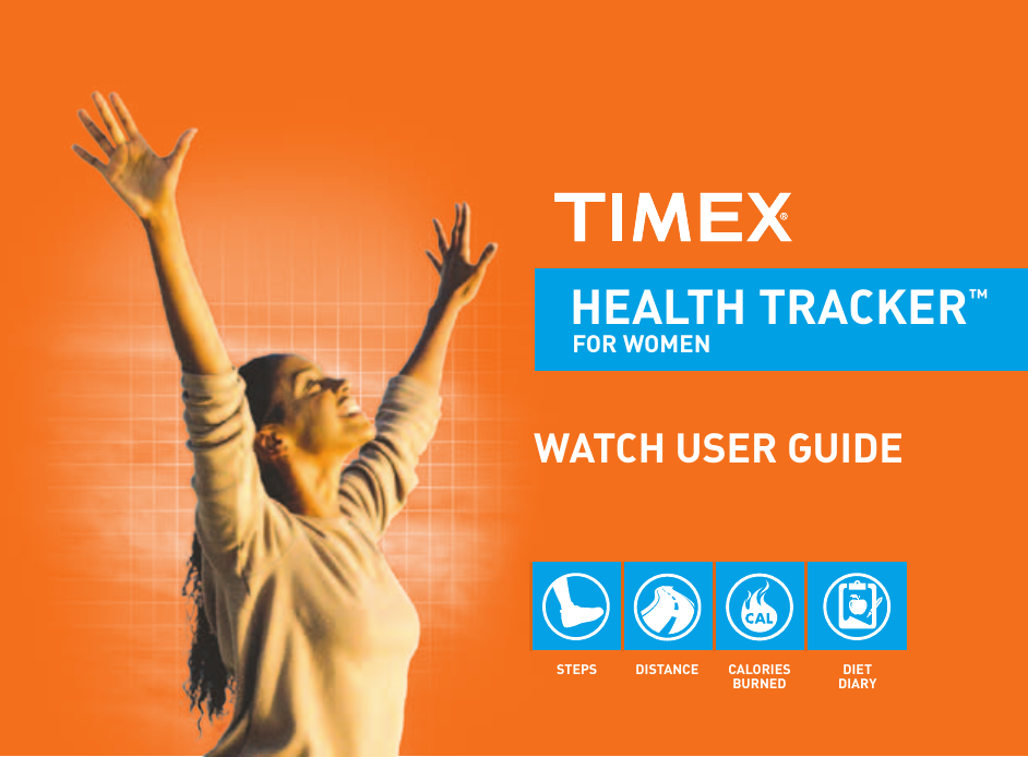 Page 1 of 9 - Timex Timex-Health-Tracker-User-Guide-  Timex-health-tracker-user-guide