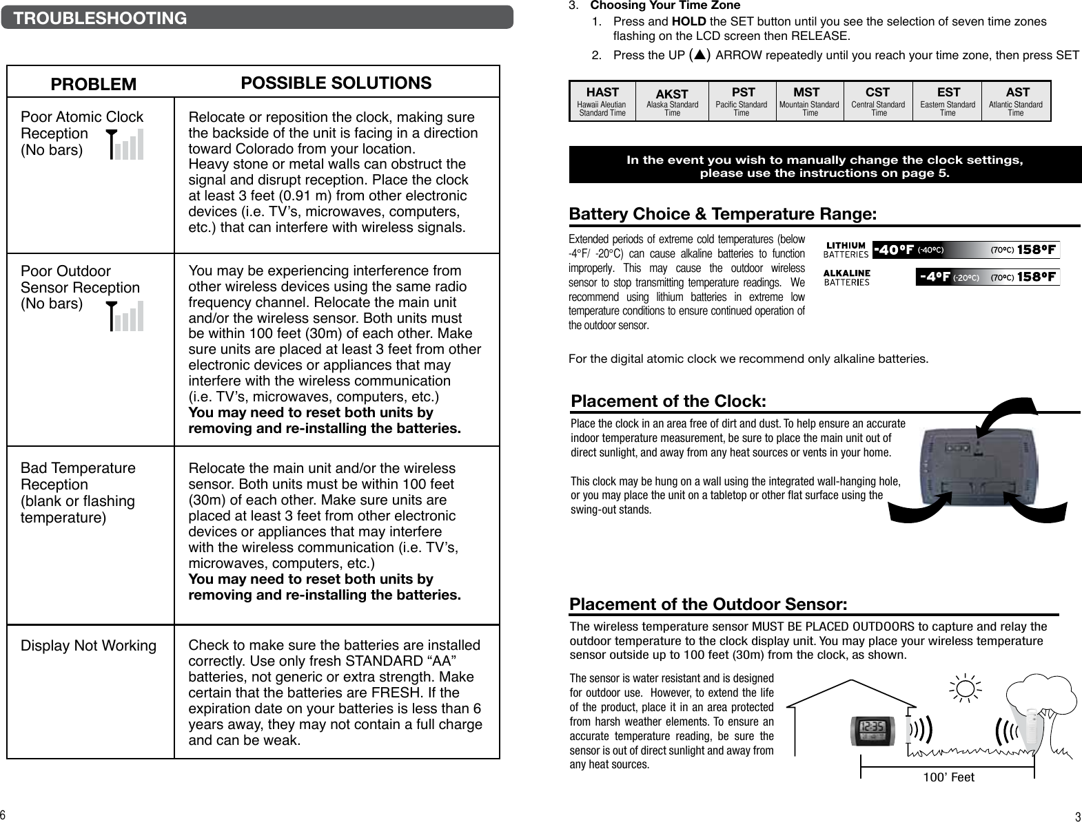 Page 3 of 4 - Timex Timex-Timex-Clock-75329T-Users-Manual-  Timex-timex-clock-75329t-users-manual