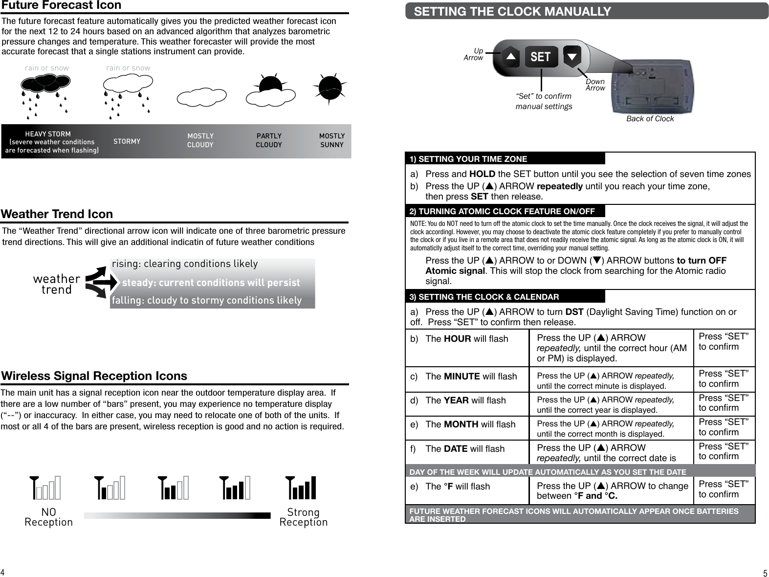 Page 4 of 4 - Timex Timex-Timex-Clock-75329T-Users-Manual-  Timex-timex-clock-75329t-users-manual
