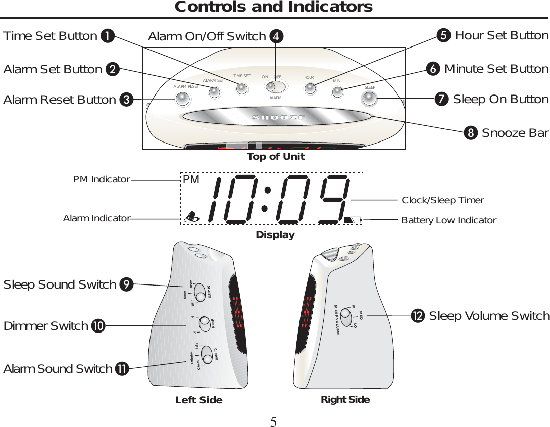 Page 5 of 8 - Timex Timex-Timex-Clock-T131-Users-Manual-  Timex-timex-clock-t131-users-manual