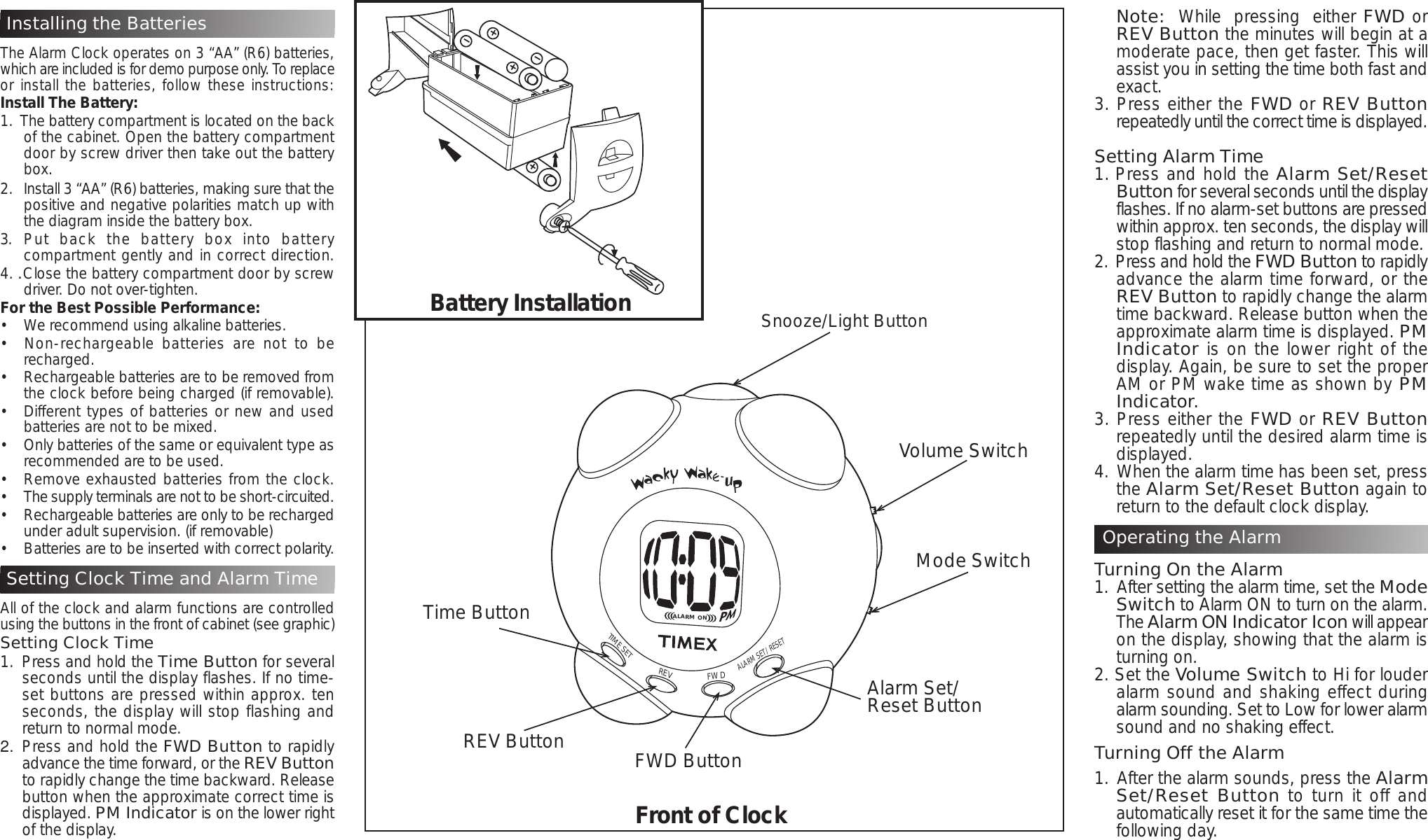 Page 2 of 2 - Timex T156 User Manual  To The 255a06b9-4aa3-45f9-acd4-4c1dfbe30c1e