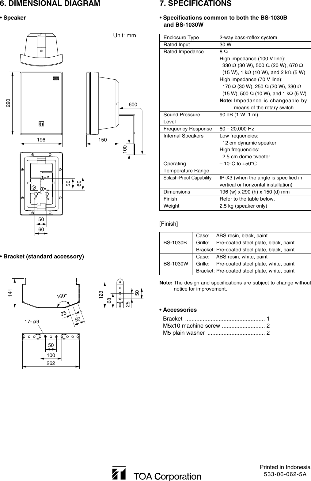 Page 4 of 4 - Toa-Electronics Toa-Electronics-Bs-1030B-Users-Manual-  Toa-electronics-bs-1030b-users-manual