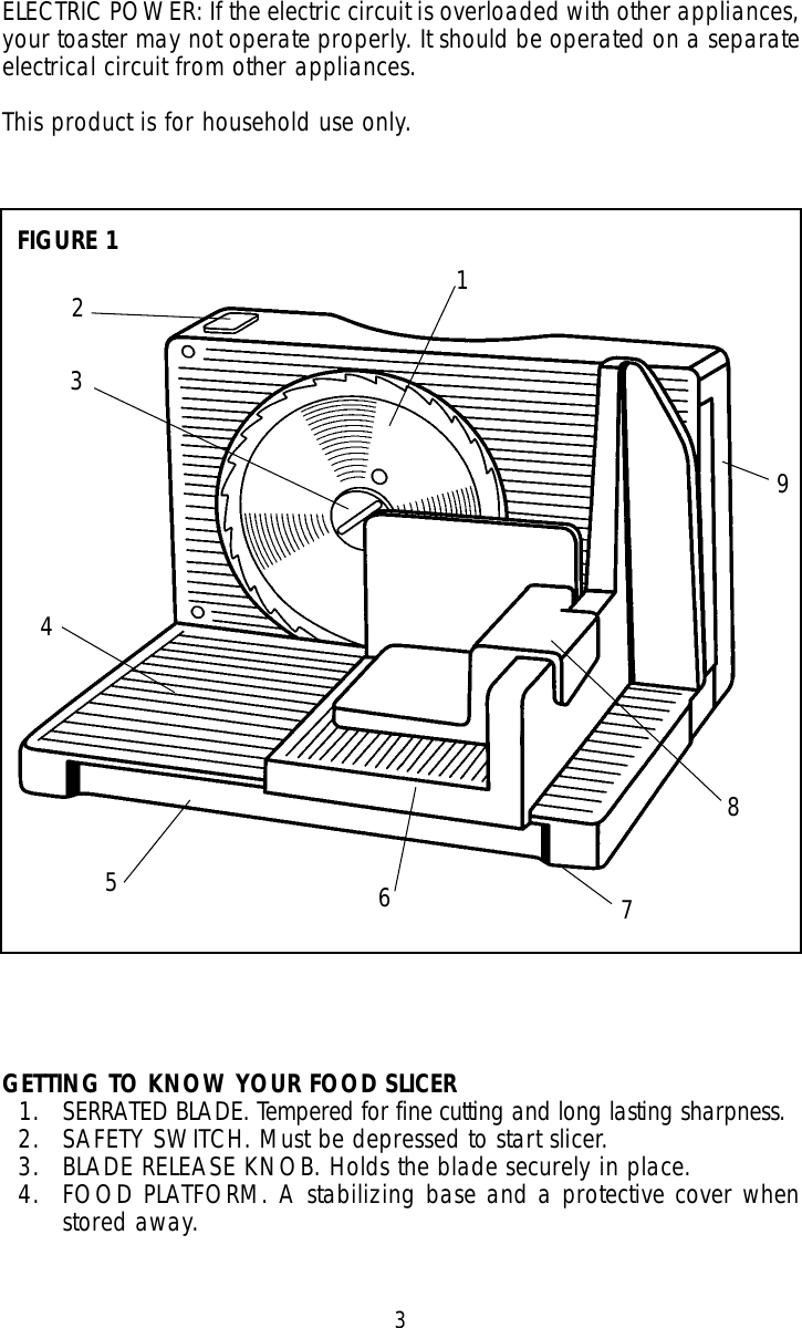 Page 3 of 9 - Toastmaster Toastmaster-6122S-Users-Manual-  Toastmaster-6122s-users-manual