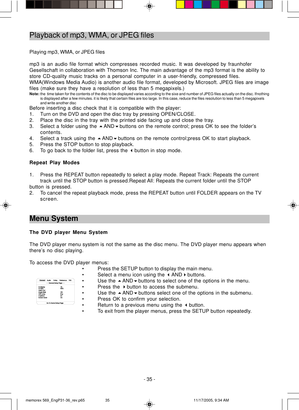 tonic-digital-t569-dvd-vcr-combo-user-manual