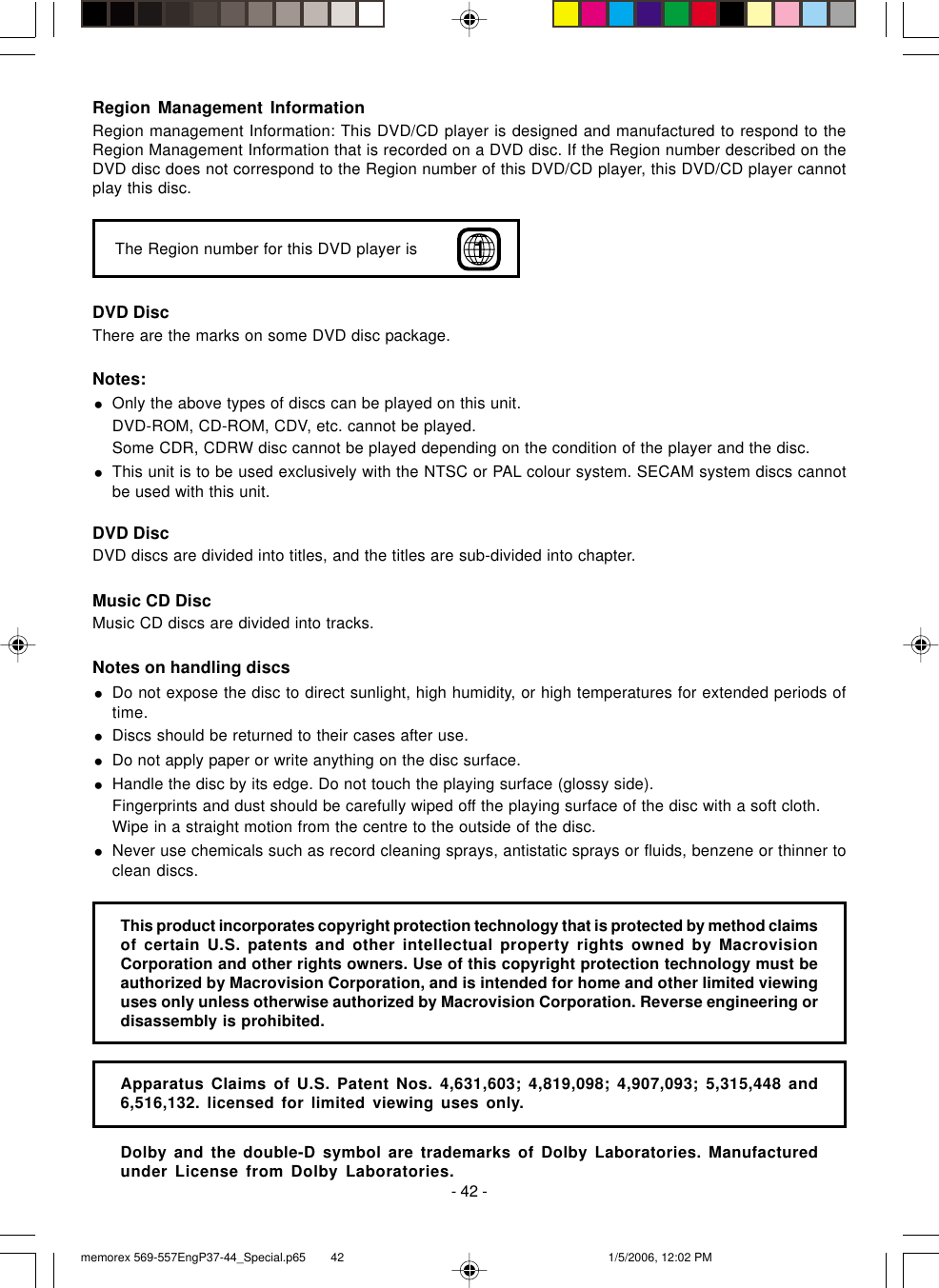 Tonic Digital T569 DVD VCR Combo User Manual