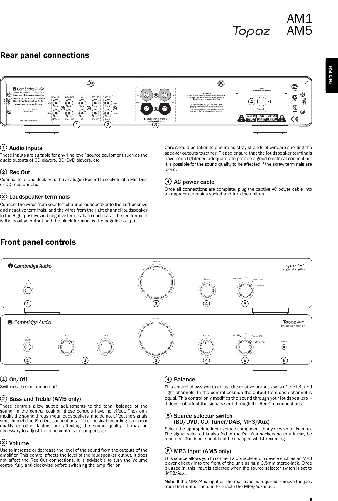 Page 5 of 8 - Topaz-Systems Topaz-Systems-Am1-Users-Manual- Topaz-systems-am1-users-manual