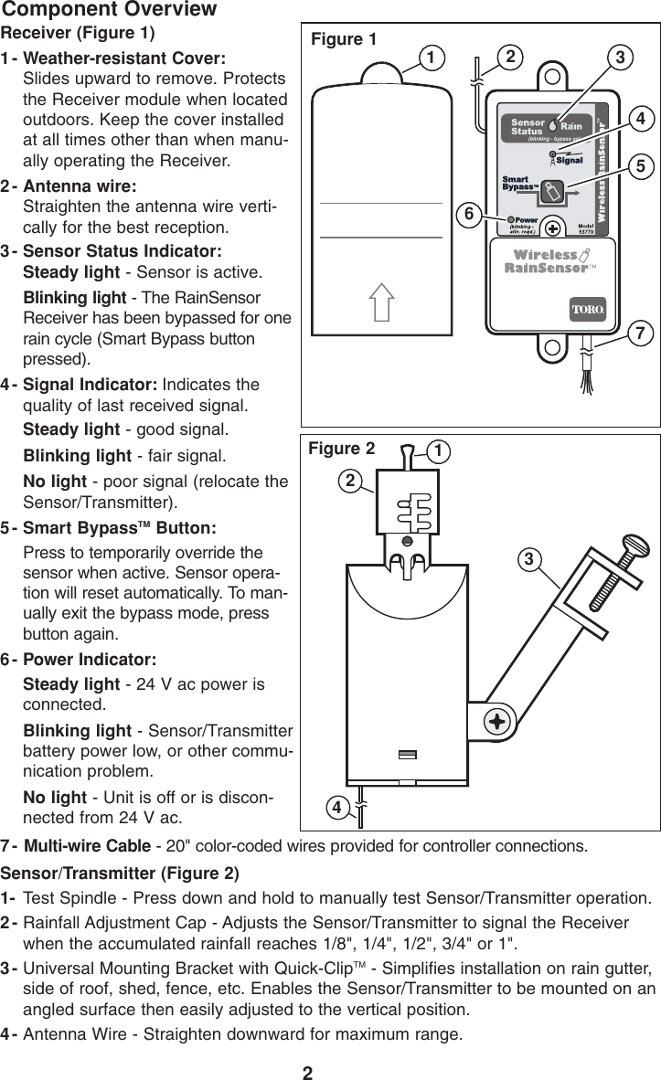 Page 2 of 12 - Toro 53770 WRS User Manual  To The 2a07a0be-6664-4af7-8e80-6df4b4744988