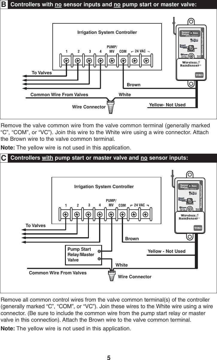 Page 5 of 12 - Toro 53770 WRS User Manual  To The 2a07a0be-6664-4af7-8e80-6df4b4744988