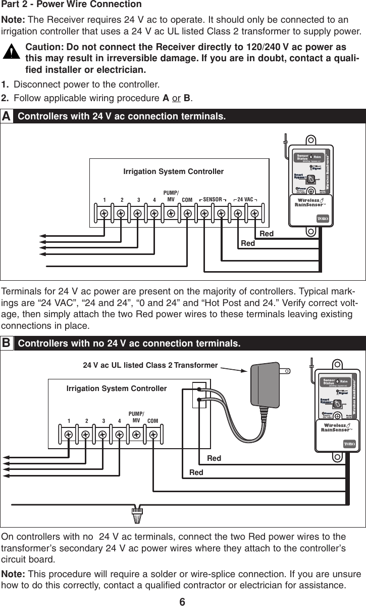 Page 6 of 12 - Toro 53770 WRS User Manual  To The 2a07a0be-6664-4af7-8e80-6df4b4744988