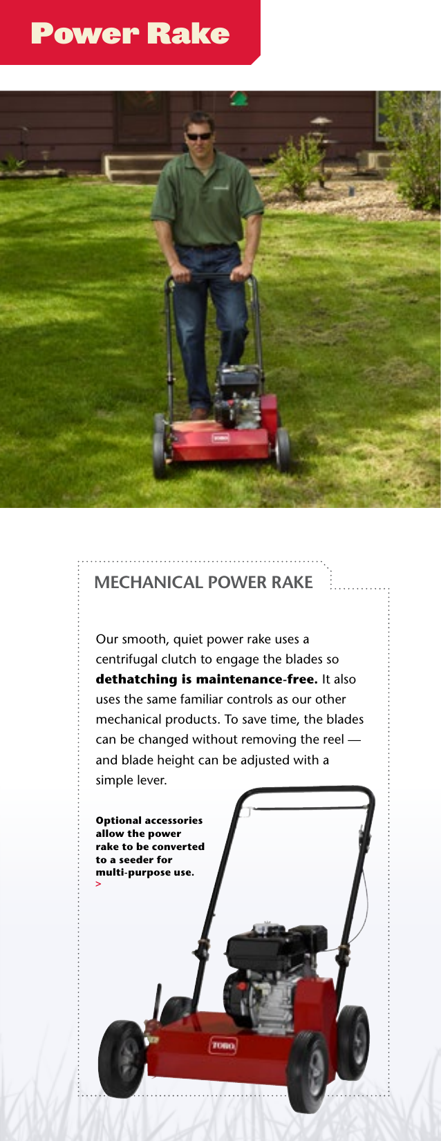 Page 4 of 6 - Toro Toro-21-Hydraulic-Aerator-Brochure-  Toro-21-hydraulic-aerator-brochure