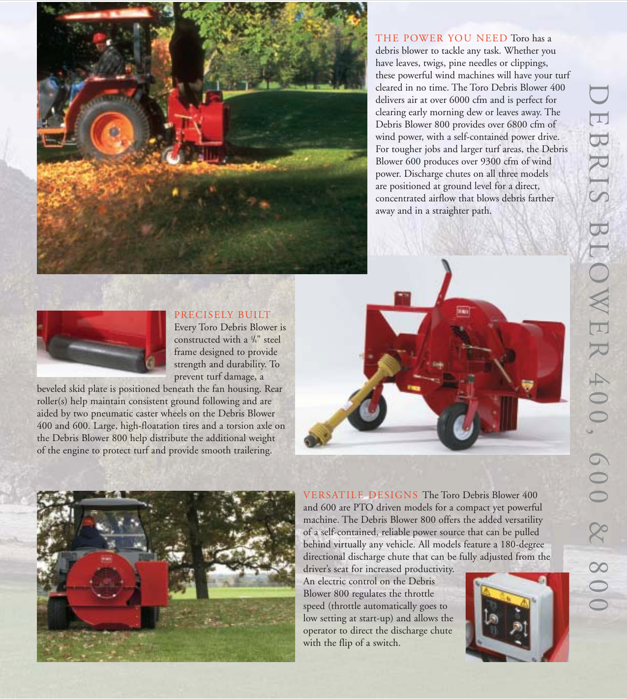 Page 3 of 4 - Toro Toro-Debris-Blower-600-44536-Data-Sheet- Toro_087-02-T  Toro-debris-blower-600-44536-data-sheet