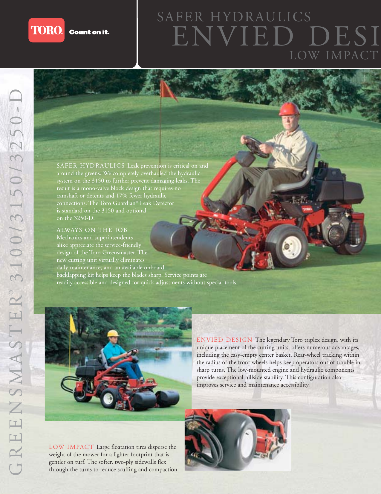 Page 4 of 8 - Toro Toro-Greensmaster-3150-Q-04358-Brochure- Toro_GM3100_3150_3250-D  Toro-greensmaster-3150-q-04358-brochure