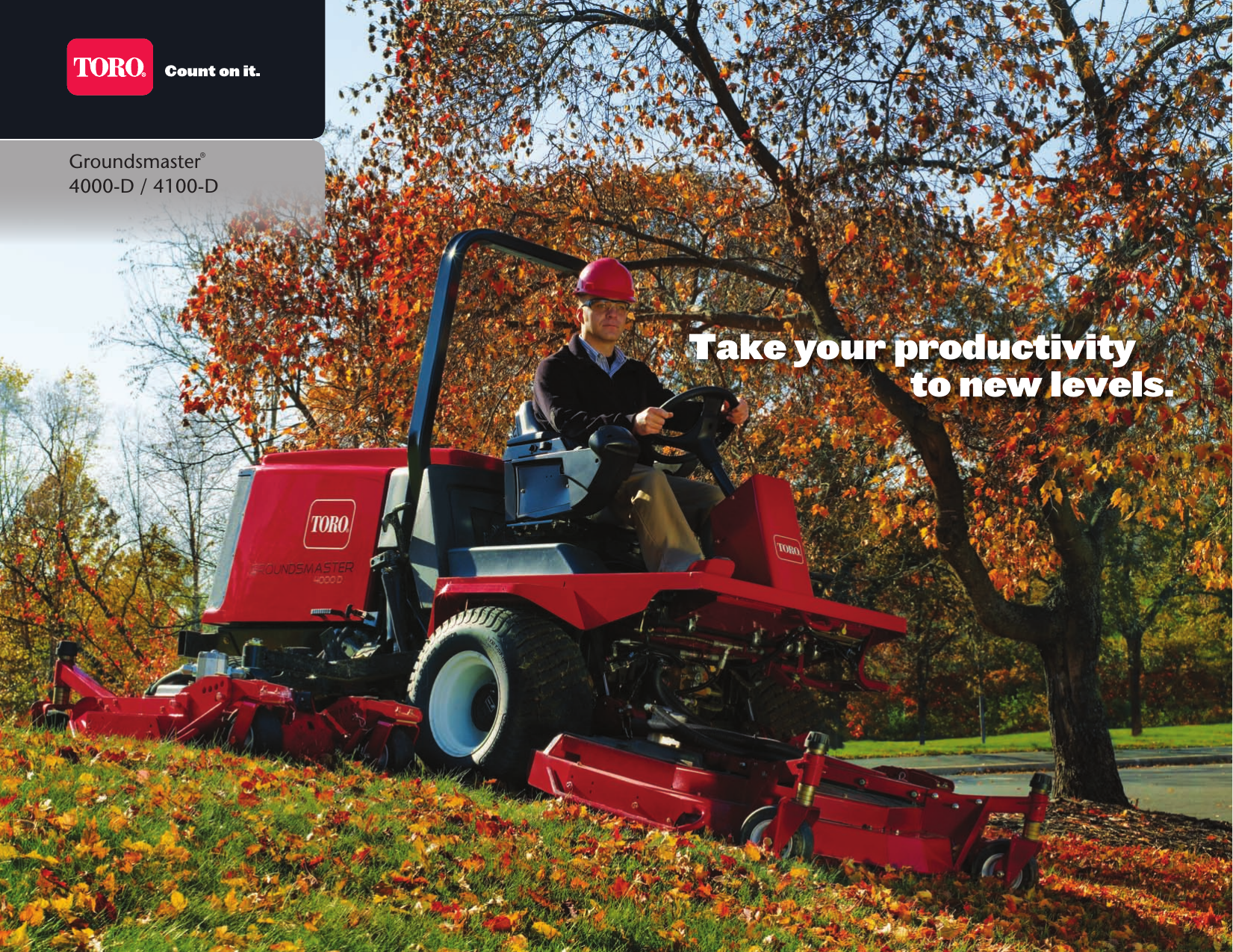 Page 1 of 8 - Toro Toro-Groundsmaster-4000-D-30448-Brochure-  Toro-groundsmaster-4000-d-30448-brochure