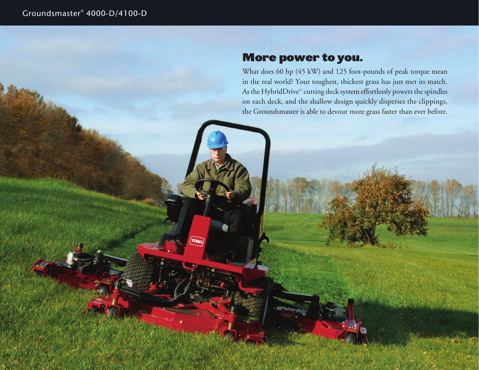 Page 4 of 8 - Toro Toro-Groundsmaster-4000-D-30448-Brochure-  Toro-groundsmaster-4000-d-30448-brochure