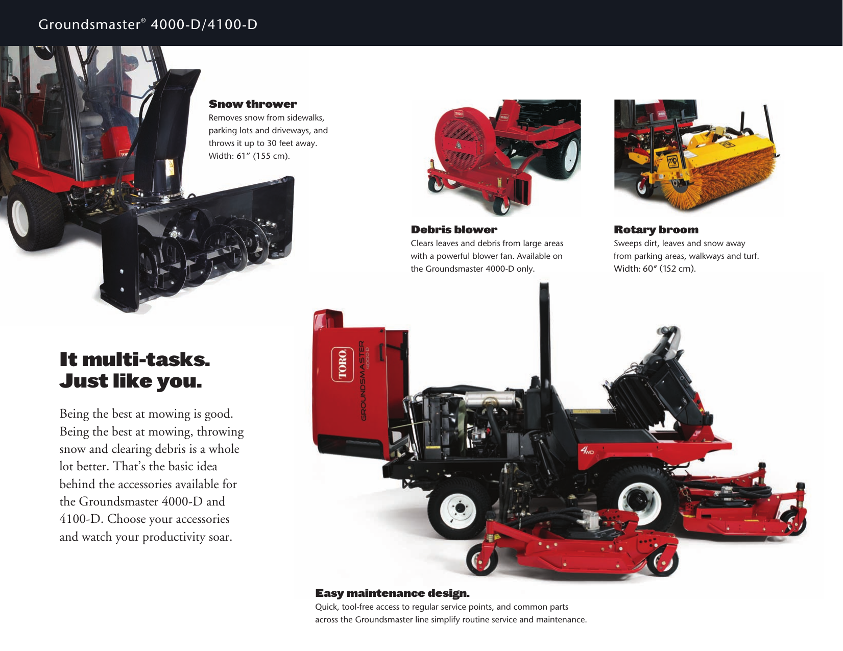 Page 6 of 8 - Toro Toro-Groundsmaster-4000-D-30448-Brochure-  Toro-groundsmaster-4000-d-30448-brochure