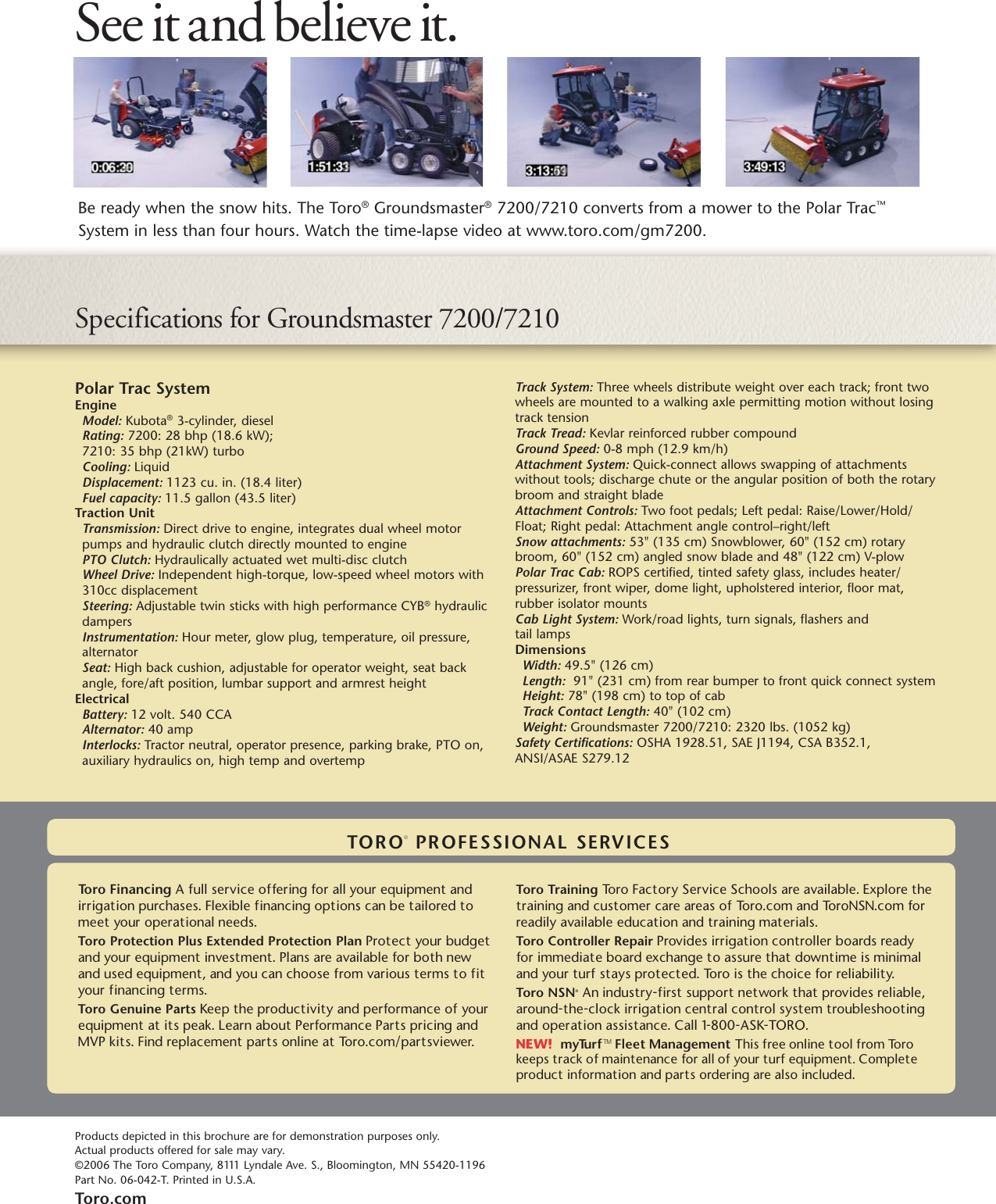 Page 4 of 4 - Toro Toro-Groundsmaster-7200-Brochure- GM Polar Trac Insert  Toro-groundsmaster-7200-brochure