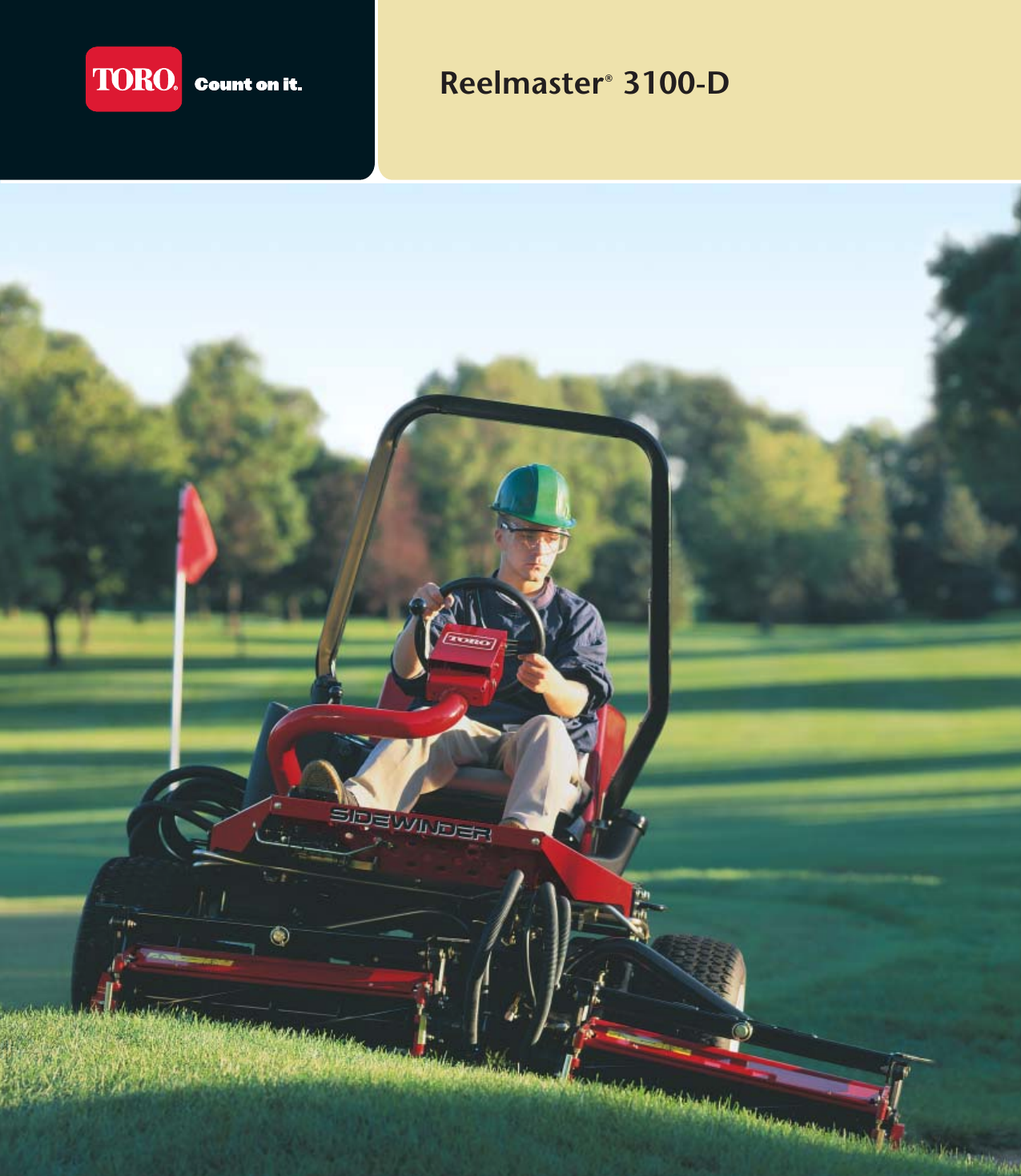 Page 1 of 8 - Toro Toro-Reelmaster-3100-D-03170-Brochure- 41987 Rm3100  Toro-reelmaster-3100-d-03170-brochure