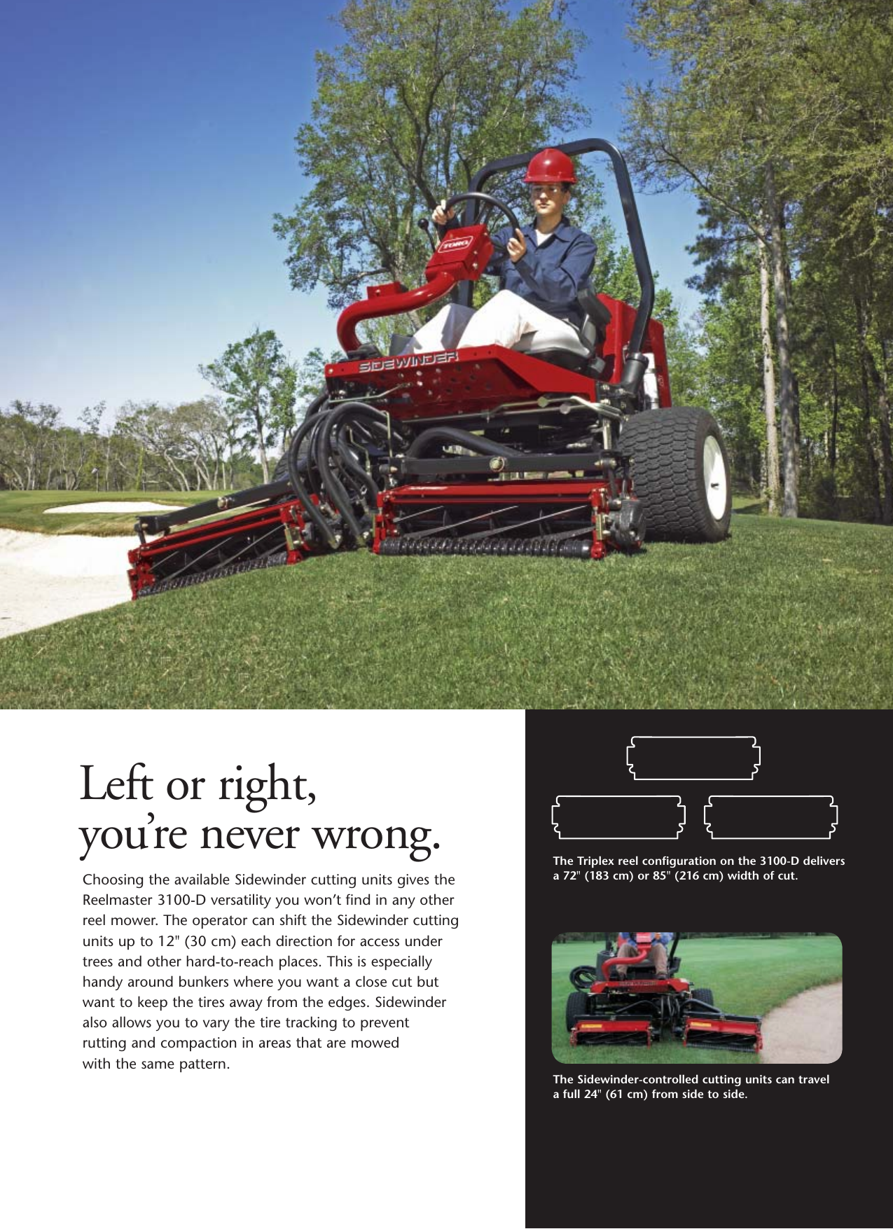 Page 3 of 8 - Toro Toro-Reelmaster-3100-D-03170-Brochure- 41987 Rm3100  Toro-reelmaster-3100-d-03170-brochure