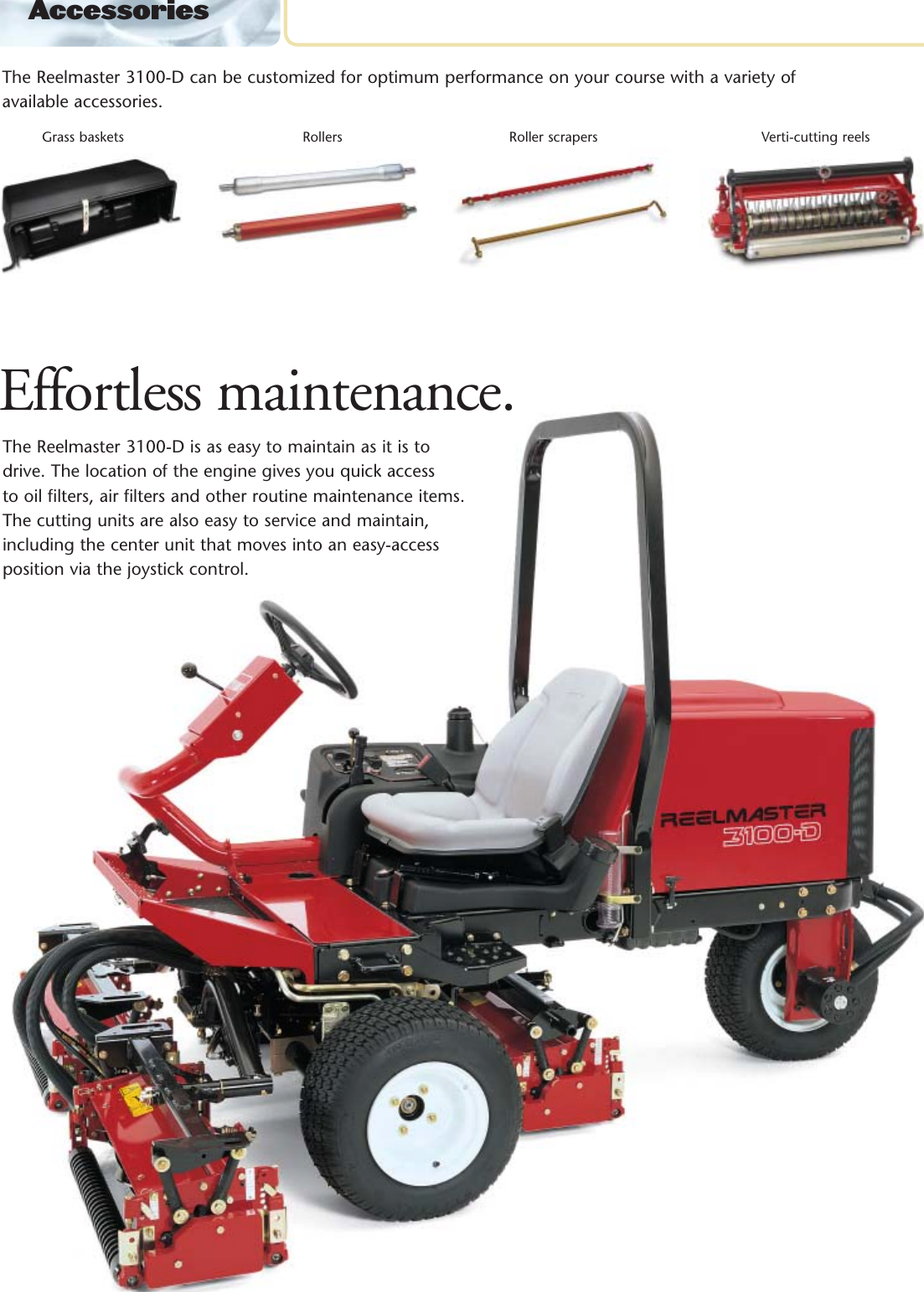 Page 7 of 8 - Toro Toro-Reelmaster-3100-D-03170-Brochure- 41987 Rm3100  Toro-reelmaster-3100-d-03170-brochure