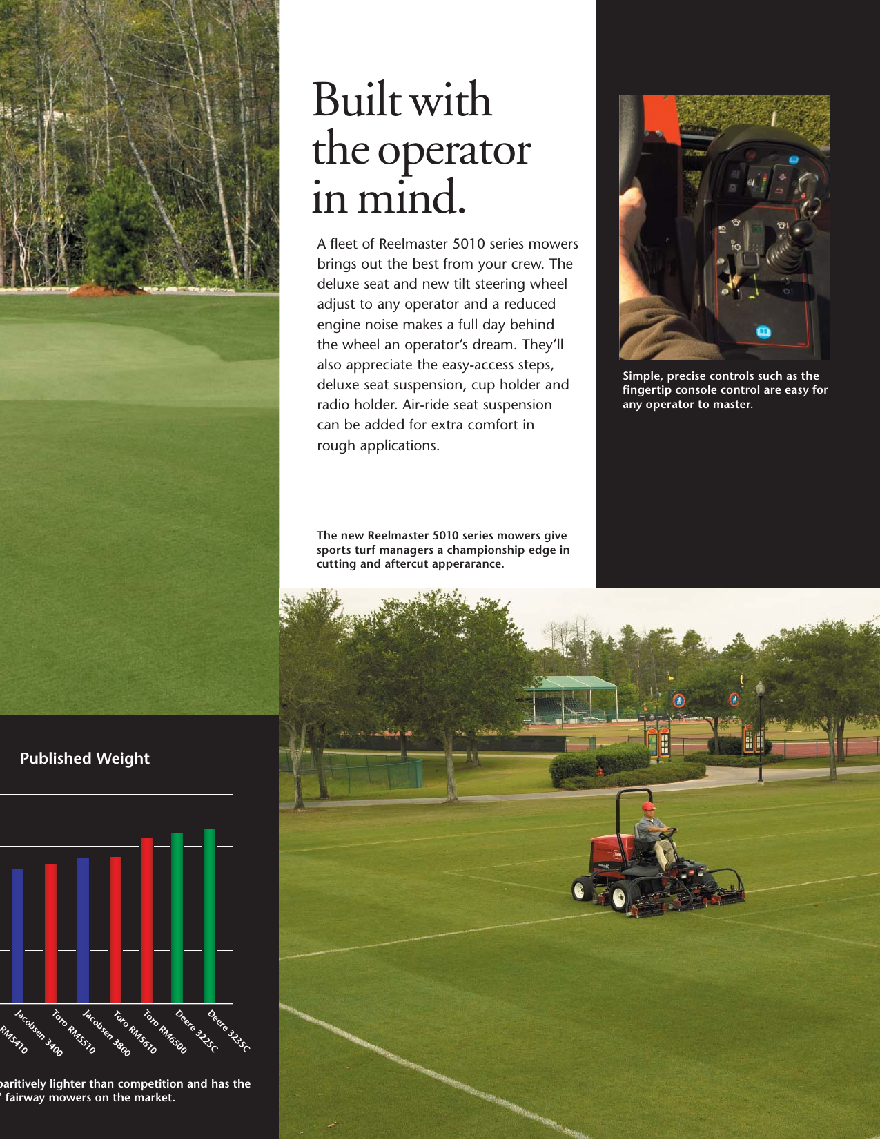 Page 5 of 8 - Toro Toro-Reelmaster-5410-D-03672-Brochure- RM 5010 Bro  Toro-reelmaster-5410-d-03672-brochure