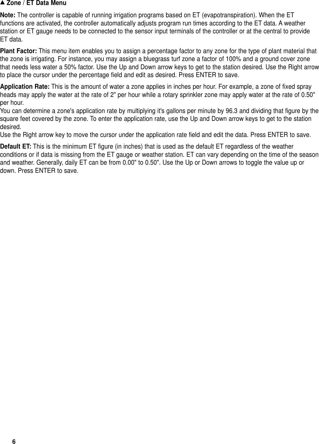 Page 6 of 12 - Toro Toro-Sentinel-Controller-Owners-Manual- Sentinel Sat User' Guide 2  Toro-sentinel-controller-owners-manual