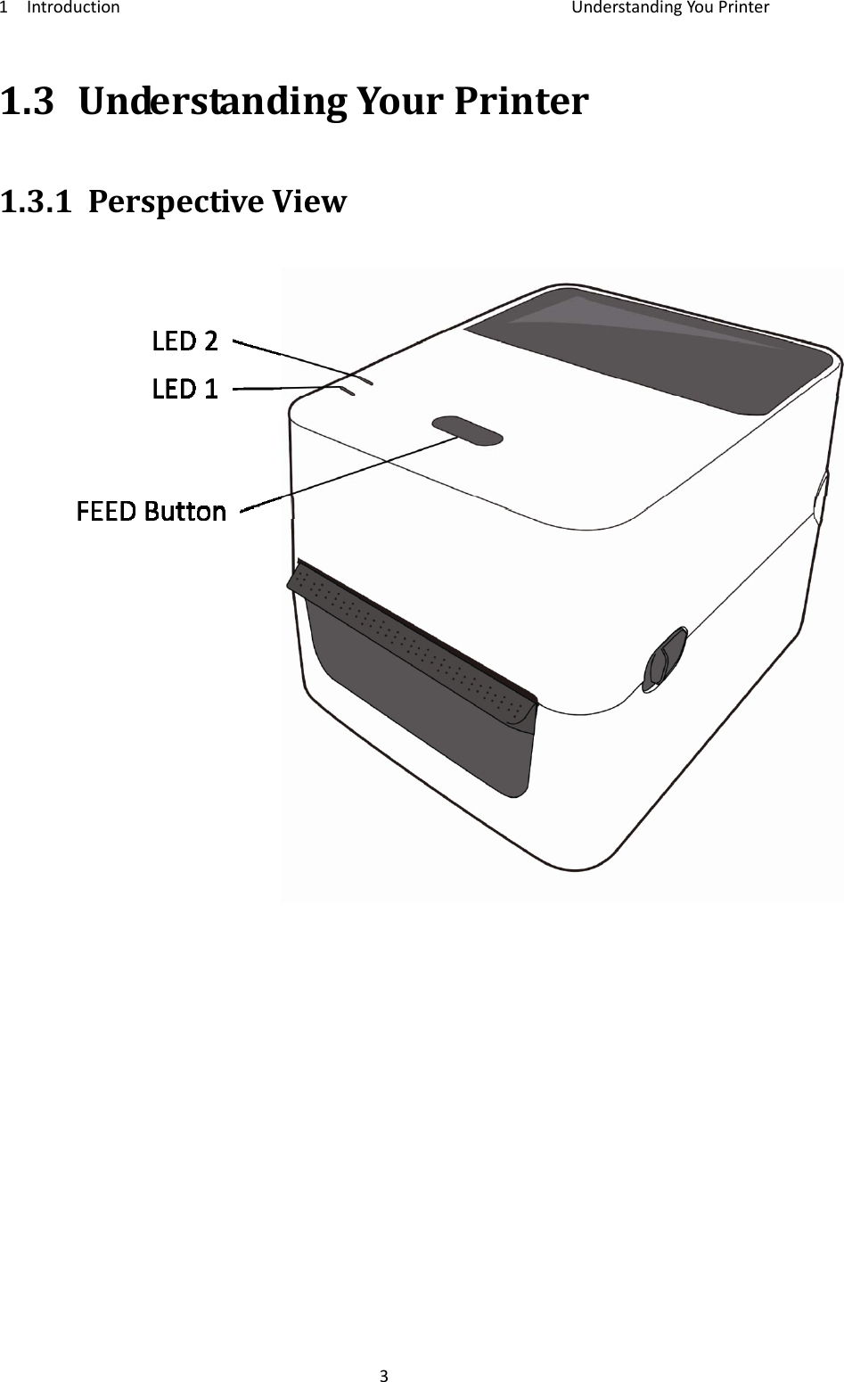 1IntroductionUnderstandingYouPrinter31.3UnderstandingYourPrinter1.3.1PerspectiveView