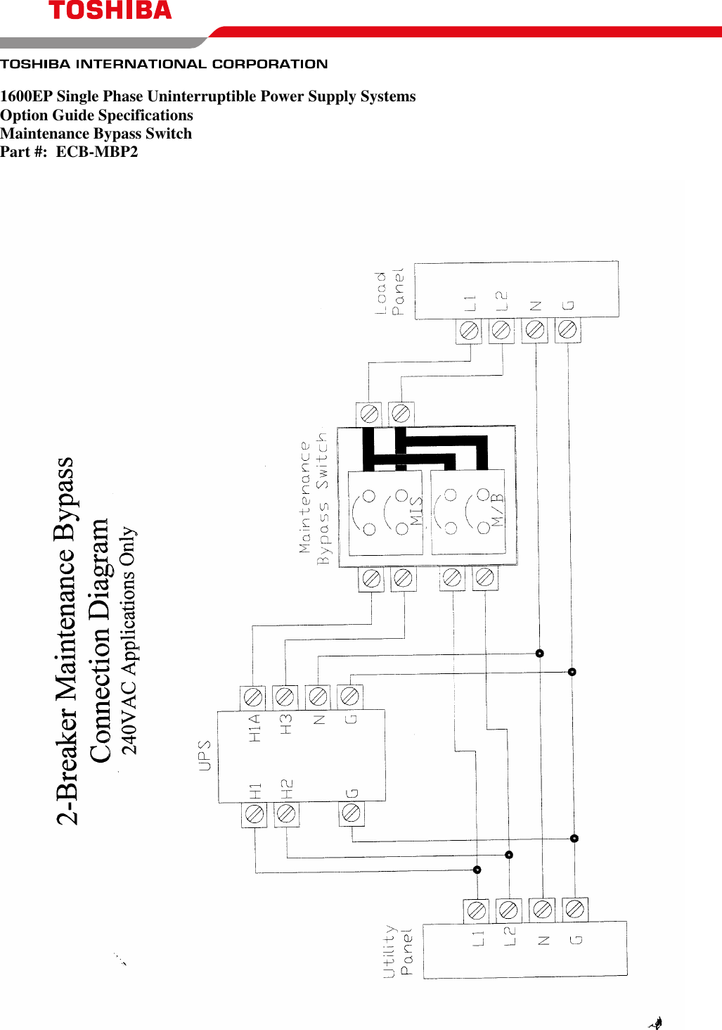 Page 2 of 2 - Toshiba Toshiba-1600Ep-Maintenance-Manual ECB-MPB2 Application Note