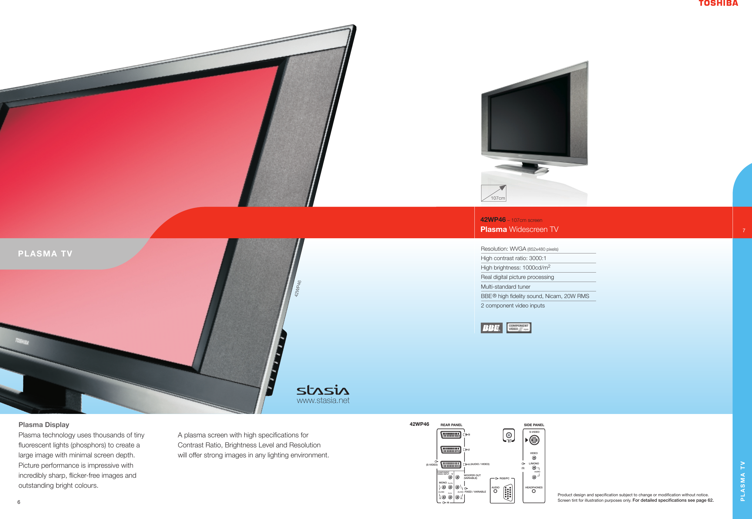 Page 3 of 9 - Toshiba Toshiba-17Wl46-Brochure- VIS Main Brochure  Toshiba-17wl46-brochure