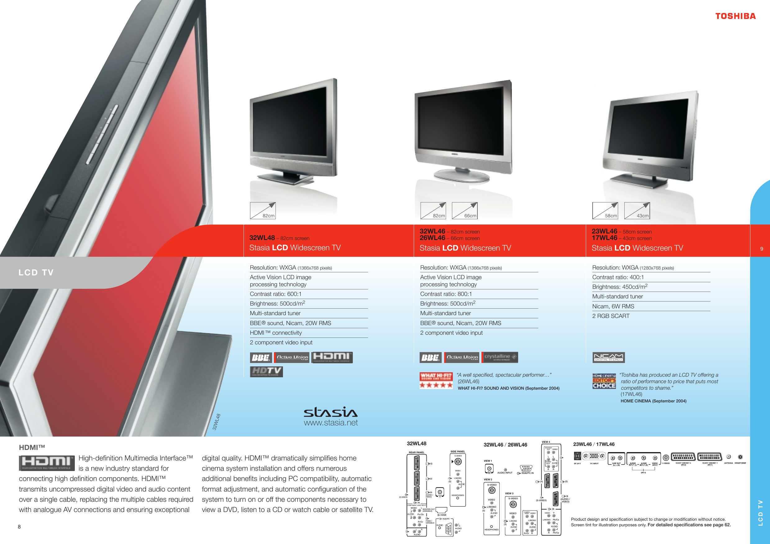 Page 4 of 9 - Toshiba Toshiba-17Wl46-Brochure- VIS Main Brochure  Toshiba-17wl46-brochure