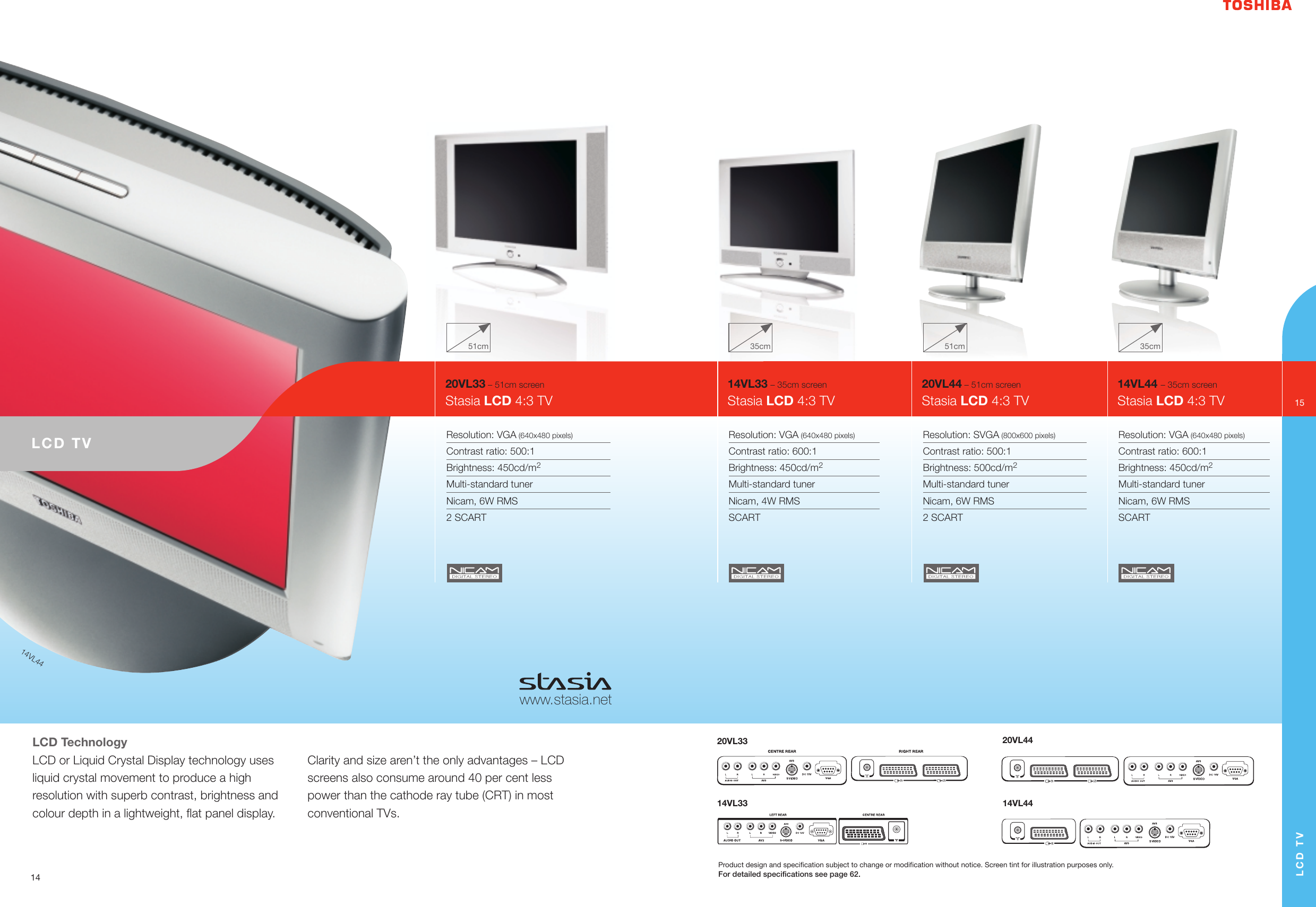 Page 7 of 9 - Toshiba Toshiba-17Wl46-Brochure- VIS Main Brochure  Toshiba-17wl46-brochure