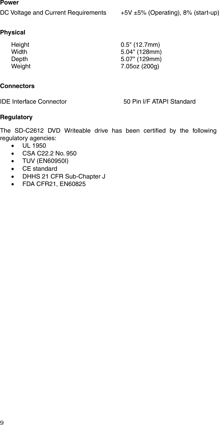Page 11 of 12 - Toshiba Toshiba-Dvd-Rom-Sd-C2612-Users-Manual SDc2612