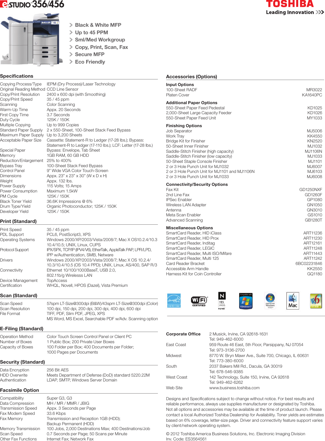 Page 8 of 8 - Toshiba Toshiba-E-Studio-456-Series-Users-Manual- ManualsLib - Makes It Easy To Find Manuals Online!  Toshiba-e-studio-456-series-users-manual