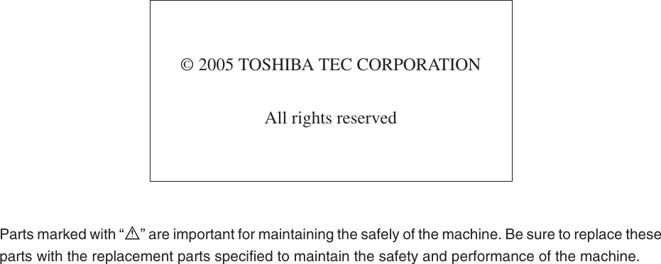 Toshiba Ga 1170 Users Manual Service