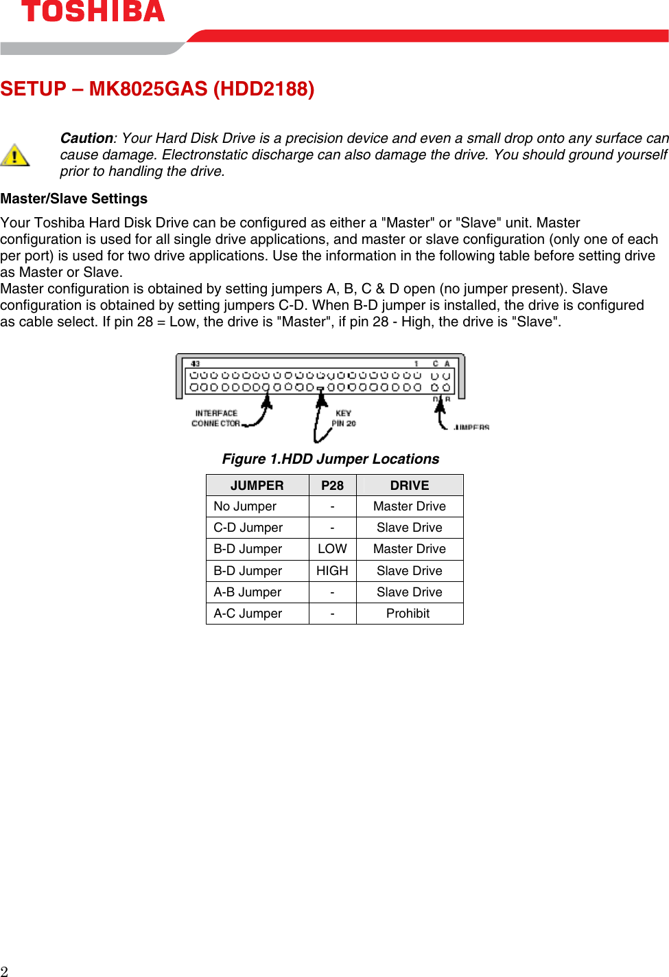 Page 4 of 11 - Toshiba Toshiba-Hdd2188-Mk8025Gas-Users-Manual- May 10, 2000 Toshiba-hdd2188-mk8025gas-users-manual