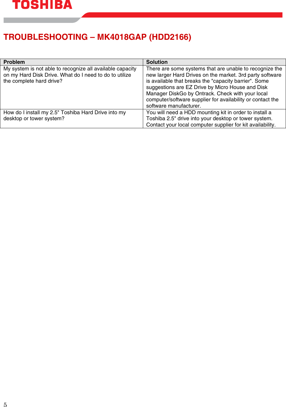Page 7 of 11 - Toshiba Toshiba-Mk4018Gap-Users-Manual- May 10, 2000  Toshiba-mk4018gap-users-manual