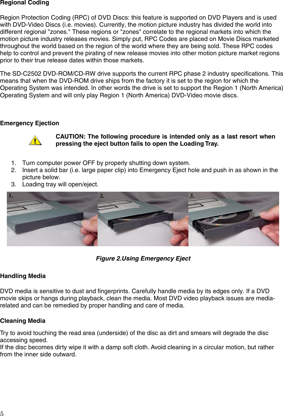 Page 7 of 12 - Toshiba Toshiba-Sd-C2502-Users-Manual SDC2502_userguide
