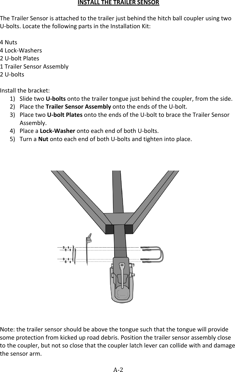 Page 11 of TowGo 2 2017S1H1 Hitch BLE Sensor User Manual UserGuide