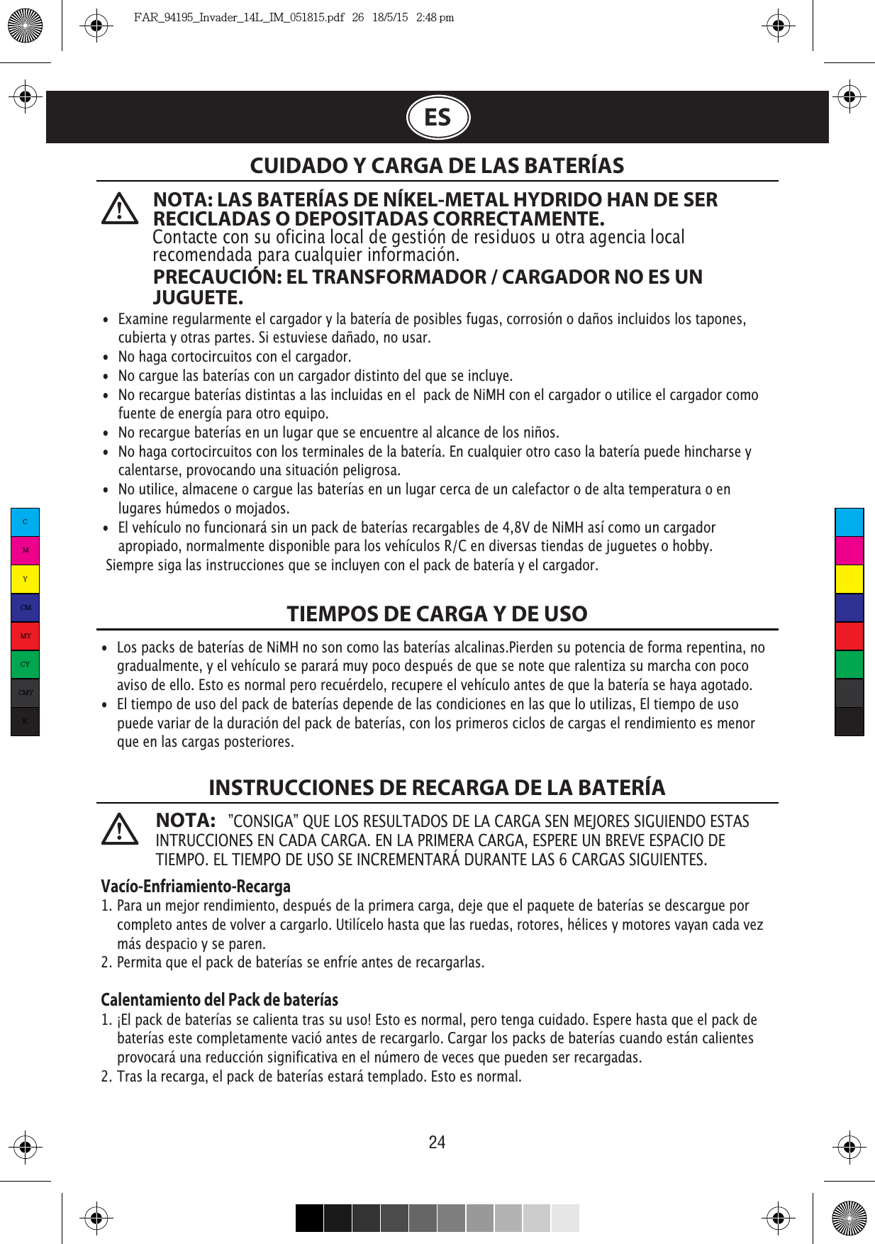 Toy State r24 2 4ghz Transceiver Car User Manual Far Invader 14l Im