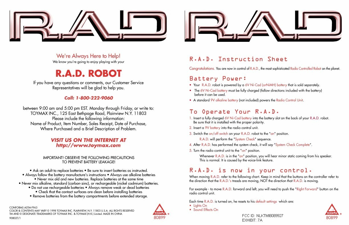 RC Toy Transmitter User Manual