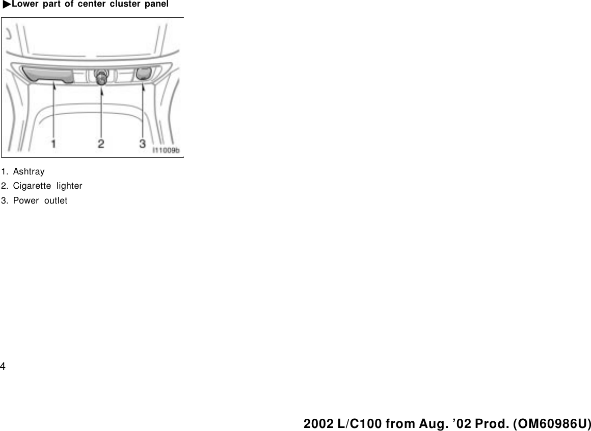 Page 4 of 8 - Toyota Toyota-2003-Toyota-Land-Cruiser-Owners-Manual-  Toyota-2003-toyota-land-cruiser-owners-manual