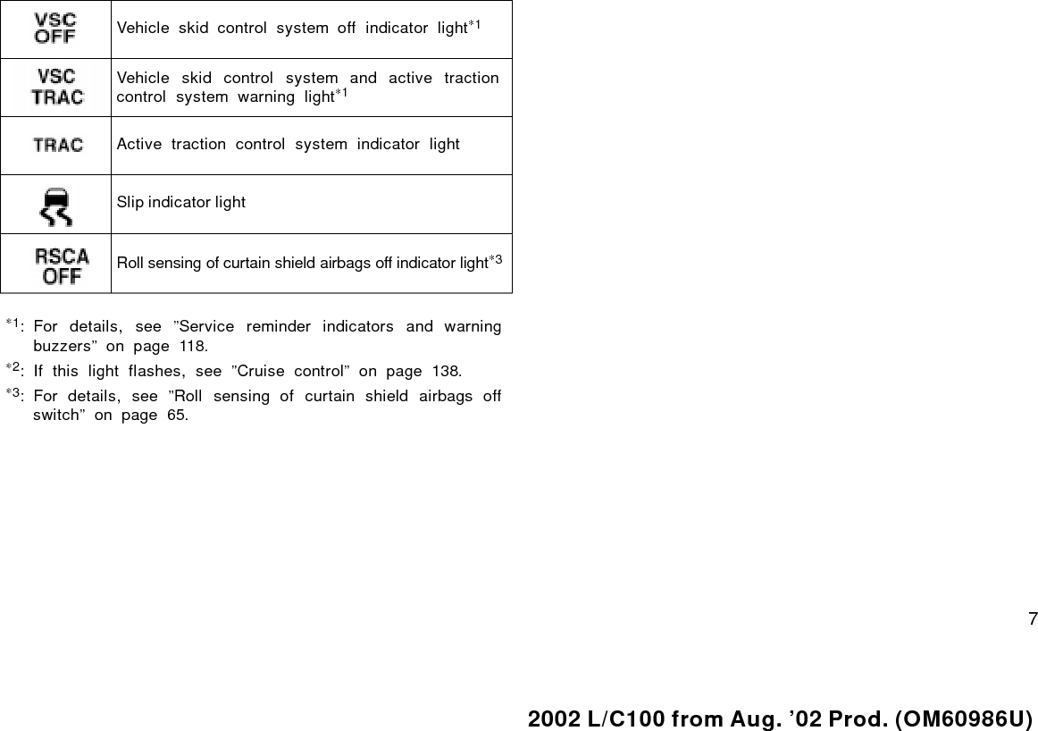 Page 8 of 8 - Toyota Toyota-2003-Toyota-Land-Cruiser-Owners-Manual-  Toyota-2003-toyota-land-cruiser-owners-manual