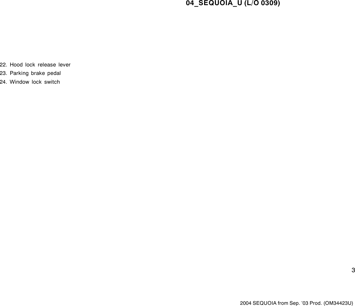 Page 3 of 8 - Toyota Toyota-2004-Toyota-Sequoia-Owners-Manual- 1-1  Toyota-2004-toyota-sequoia-owners-manual