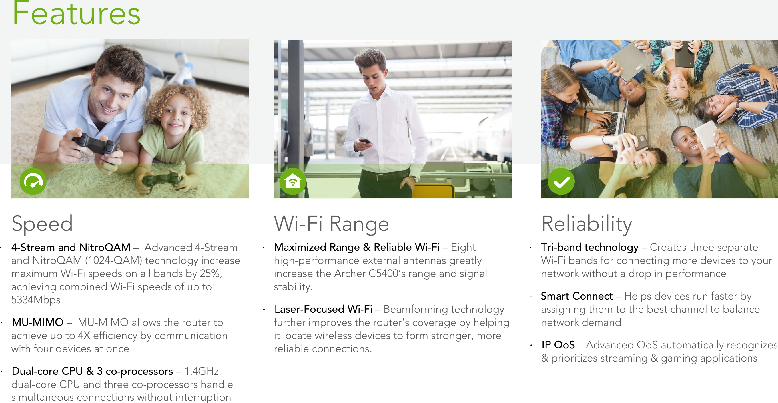 Page 2 of 7 - Archer C5400 Datasheet 1.0
