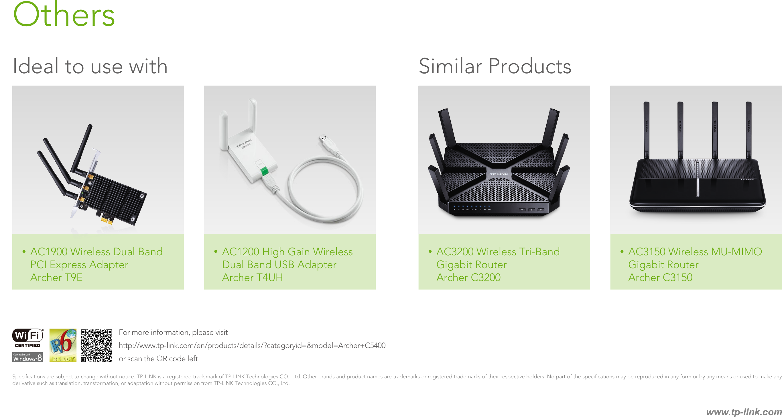 Page 7 of 7 - Archer C5400 Datasheet 1.0